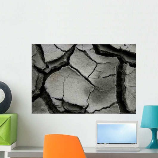 Cracks Earth Wall Decal