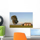 Ruine Vor Dem Etna Wall Decal