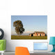 Ruine Vor Dem Etna Wall Decal