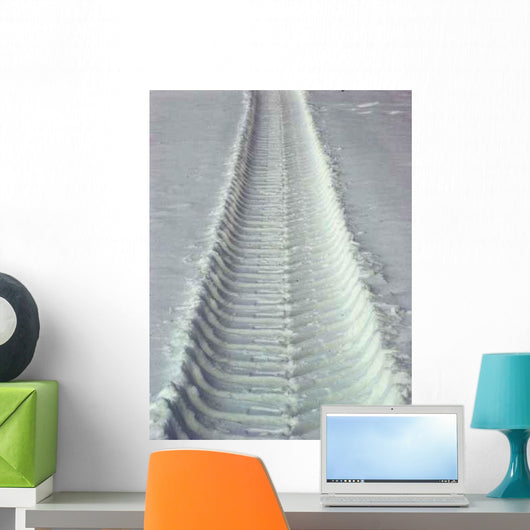 Schneespur Wall Decal