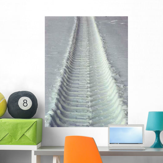Schneespur Wall Decal