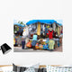 Outdoor Market Stall St Martin Wall Decal