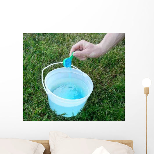 Mixing Fertilizer Wall Decal