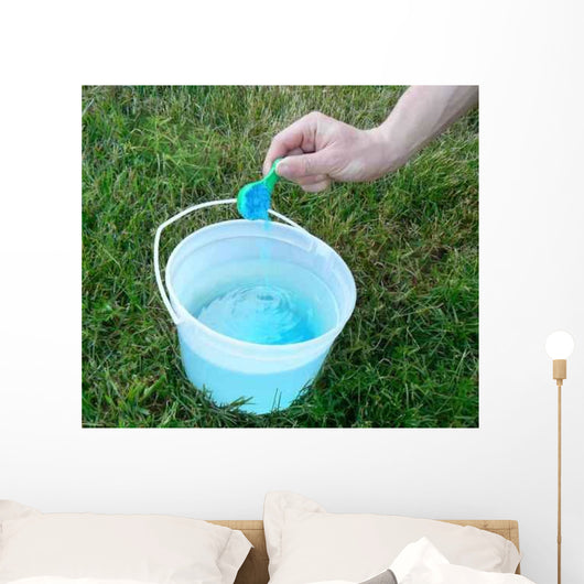 Mixing Fertilizer Wall Decal