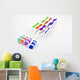 colored tooth brush Wall Decal