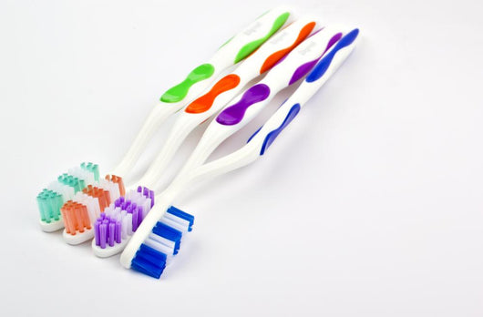 colored tooth brush Wall Decal