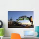 Santa Monica Yacht Harbor Wall Decal