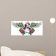 Heraldic Angel Heart Tattoo Wall Decal