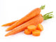 Fresh Carrots White Wall Decal