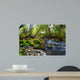 River with Mossy Stones Wall Decal