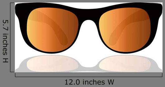 Sunglasses Wall Decal
