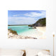 Lone Boat Deserted Beach Wall Decal