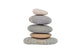 Pile Pebble Stone White Wall Decal