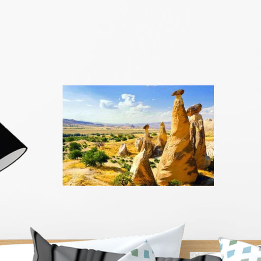 Desert Rock Formations Landscape Wall Decal