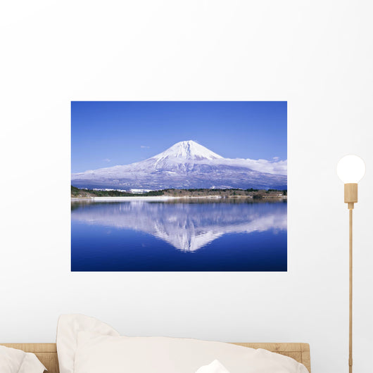 Reflection Mount Fuji Wall Mural