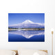 Reflection Mount Fuji Wall Mural