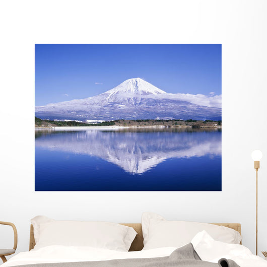 Reflection Mount Fuji Wall Mural