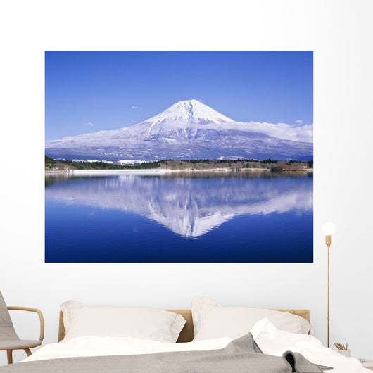 Reflection Mount Fuji Wall Mural
