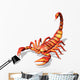Red Scorpion Wall Decal