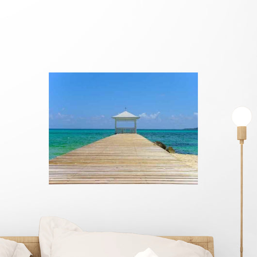 Pontoon Beach Gazebo Nassau Wall Decal