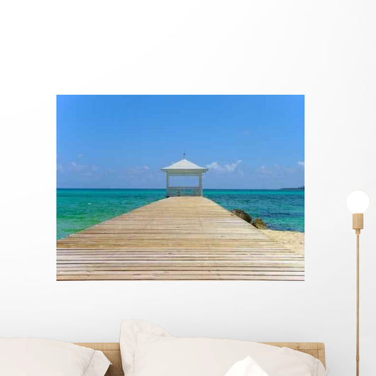 Pontoon Beach Gazebo Nassau Wall Decal