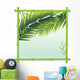 Bamboo Frame with Palm