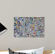 Colorful Broken Glass Mosaic