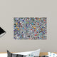 Colorful Broken Glass Mosaic