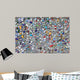 Colorful Broken Glass Mosaic