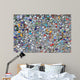 Colorful Broken Glass Mosaic
