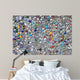 Colorful Broken Glass Mosaic