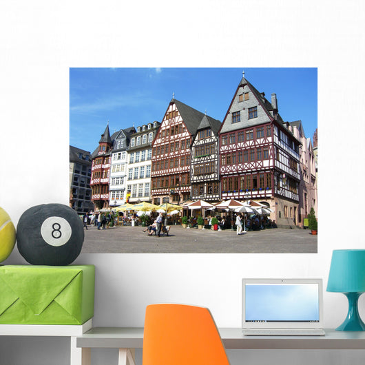 Frankfurt Römer/altstadt Wall Mural
