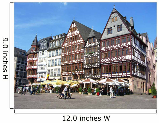 Frankfurt Römer/altstadt Wall Mural