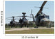 apache helicopters Wall Mural