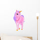 Beautiful Pink Unicorn Wall Decal