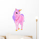 Beautiful Pink Unicorn Wall Decal
