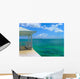 Tropical Island Gazebo Nassau Bahamas Wall Mural