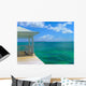 Tropical Island Gazebo Nassau Bahamas Wall Mural