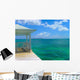 Tropical Island Gazebo Nassau Bahamas Wall Mural