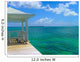 Tropical Island Gazebo Nassau Bahamas Wall Mural