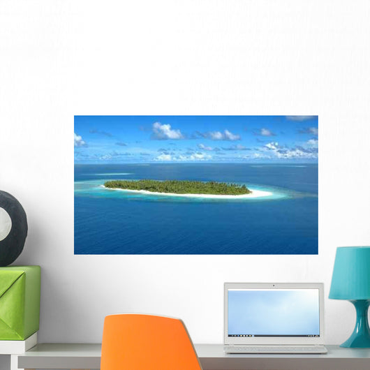 Aeiral Tropical Island Wall Decal