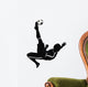 Soccer Football Player Illustration Wall Decal