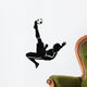 Soccer Football Player Illustration Wall Decal