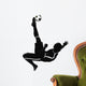 Soccer Football Player Illustration Wall Decal