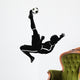Soccer Football Player Illustration Wall Decal