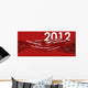 2012 New Year's Banner Wall Decal
