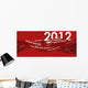 2012 New Year's Banner Wall Decal