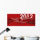 2012 New Year's Banner Wall Decal