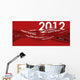 2012 New Year's Banner Wall Decal