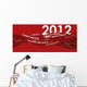 2012 New Year's Banner Wall Decal
